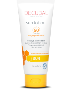 Decubal Body Sunlotion SPF50+ tuubi 180 ml