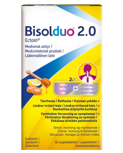 Bisolduo 2.0 imeskelytabletti 16 kpl