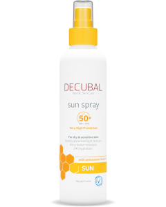 Decubal Body Sunspray SPF50+ pullo 180 ml