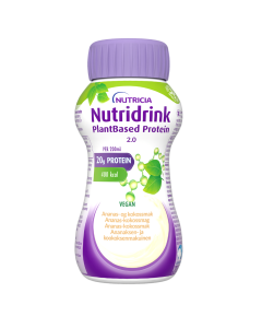 Nutridrink Plantbased protein 2.0 ananas-kookos 4x200 ml