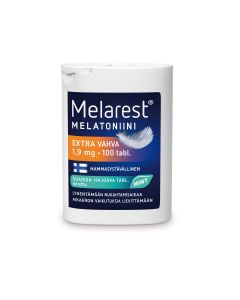 Melarest Melatoniini Extra Vahva mint 100 tabl 1,9 mg