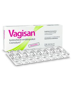 Vagisan kosteuttavat emätinpuikot 16 kpl cremolum