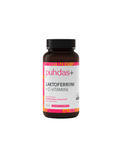 Puhdas+ Laktoferriini + C-vitamiini 40 kapselia