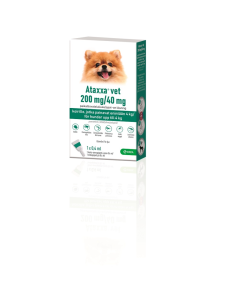 ATAXXA VET 200/40 mg 0,4 ml paikallisvaleluliuos enintään 4 kg painaville koiril