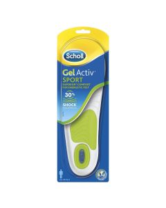 Scholl Sport Men geelipohjallinen 1 kpl