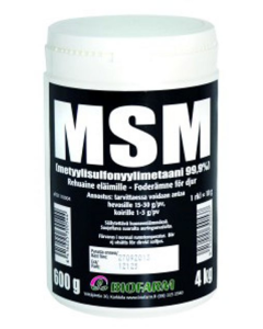 MSM-jauhe 600 g