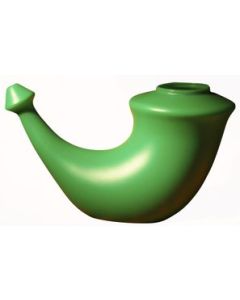 Sarvikuono nenänhuuhtelukannu vihreä 1 kpl