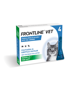 FRONTLINE VET 100 mg/ml 4 x 0.5 ml paikallisvaleluliuos