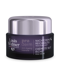 Louis Widmer Proderm Night Cream Rich, hajusteeton 50 ml