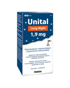 Unital Long Night 1,9 mg 60 tabl