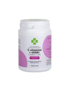 APTEEKKI C-Vitamiini + Sinkki 100 tabl.
