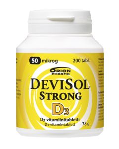 Devisol Strong 50 mikrog 200 tabl imeskelytabletti