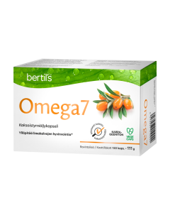Omega7 Tyrni&ouml;ljy 150 kaps