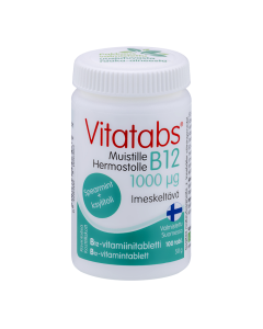 Vitatabs B12 Spearmint 1000 mikrog 100 tabl