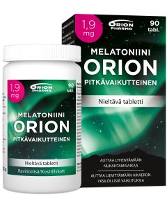 Melatoniini Orion 1,9 mg pitkävaik. 90 tabl