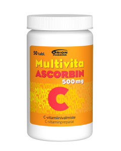 Multivita Ascorbin 50 tabl 500mg