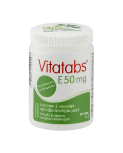 Vitatabs E 50 mg 60 kaps
