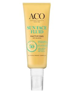 Aco Sun Face Fluid Mattifying spf 50+ 40 ml