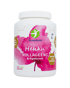 Terveyskaista Hehku Kollageeni&Hyaluroni 120 kaps