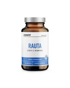 Iconfit Rauta, C-vitamiinia (Bioaktiivinen rautadiglysinaatti), 20mg, 90 kpl