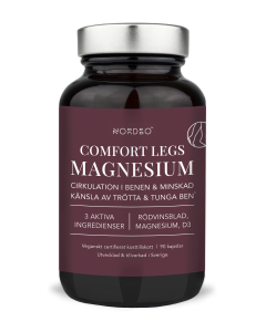 Nordbo Comfort Legs Magnesium 90 kaps