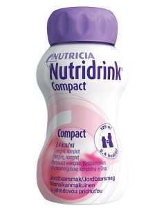 Nutridrink Compact mansikka 4x125 ml