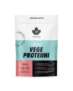 Puhdistamo Athletics Optimal Vegeproteiini, Mansikka 600g