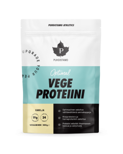 Puhdistamo Athletics Optimal Vege proteiini, Vanilja 600g