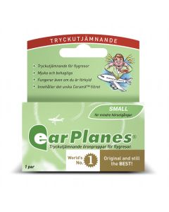 Earplanes Korvatulpat s 1 pari