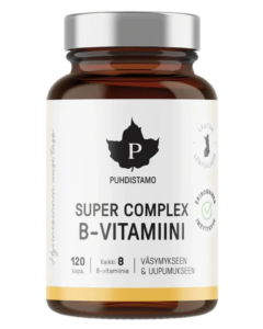 Puhdistamo Super Complex B-vitamiini 120 kaps