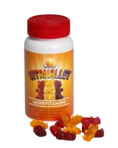 Sana-Sol Vitanallet monivitamiini 60 kpl