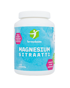 Terveyskaista Magnesiumsitraatti 120 tabl