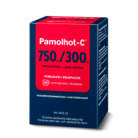 PAMOLHOT-C 750/300 mg 20 kpl porejauhe