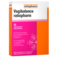 Vagibalance Ratiopharm 10 kpl emätintabletti