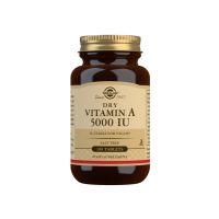 Solgar A-vitamiini 5000 IU (retinyylipalmitaatti) 100 tabl