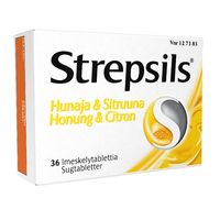 STREPSILS HUNAJA & SITRUUNA 1,2/0,6 mg 24 fol imeskelytabl