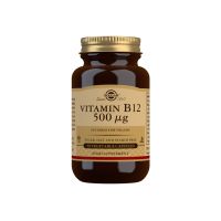 Solgar B12-vitamiini 500 ug., 50 kaps.