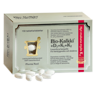 Pharma Nord Bio-Kalkki+D3+K1+K2 150 kpl