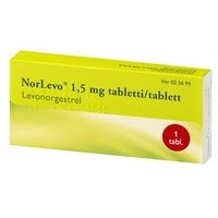 NORLEVO 1,5 mg 1 fol tabletti