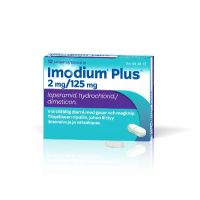 IMODIUM PLUS 2/125 mg 12 fol tabl