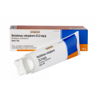 Diclofenac Ratiopharm 23,2 mg/g 150 g geeli