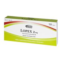 LOPEX 2 mg 10 fol kapseli, kova