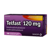 TELFAST 120 mg 100 fol tabletti, kalvopäällysteinen