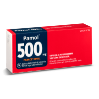 PAMOL 500 mg 30 fol tabl, kalvopääll