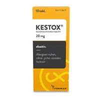 KESTOX 20 mg 10 fol tabletti, kalvopäällysteinen
