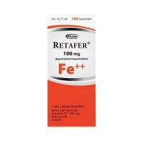 RETAFER 100 mg 100 fol depottabl