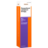DEXPANTHENOL RATIOPHARM 50 mg/g 30 g emulsiovoide
