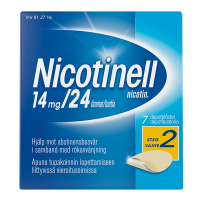 NICOTINELL 14 mg/24 h 7 kpl depotlaast