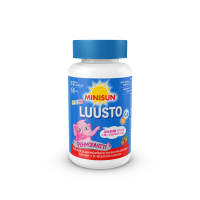 Minisun Pehmofantti Luusto Junior Kalsium+D-vitamiini 60 kpl pehmeä pureskelta