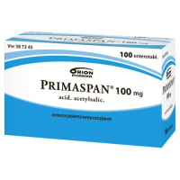 PRIMASPAN 100 mg 100 fol enterotabl